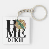HOME Duncan Oklahoma Sleutelhanger (Achterkant)