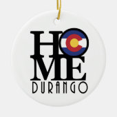 HOME Durango Keramisch Ornament (Voorkant)