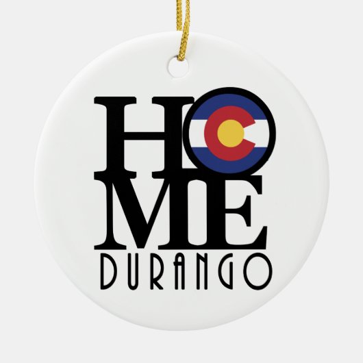 HOME Durango Keramisch Ornament (Voorkant)