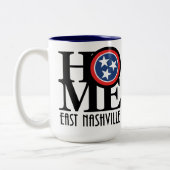 HOME East Nashville 15oz Tweekleurige Koffiemok (Links)