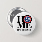 HOME East Nashville Ronde Button 5,7 Cm (Voorkant /achterkant)