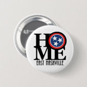 HOME East Nashville Ronde Button 5,7 Cm (Voorkant /achterkant)
