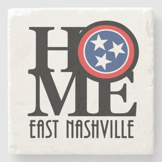 HOME East Nashvlle Stenen Onderzetter (Voorkant)
