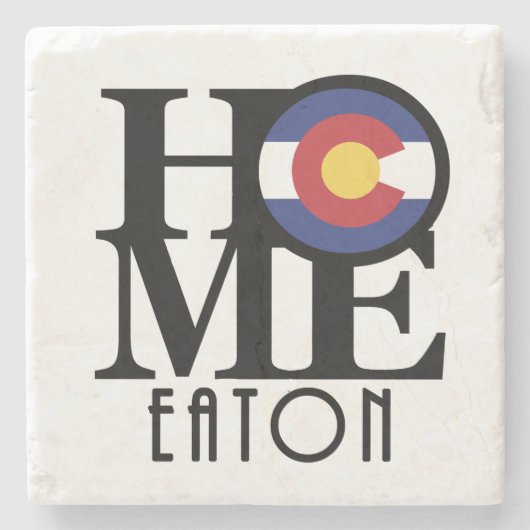 HOME Eaton Colorado Stenen Onderzetter (Voorkant)