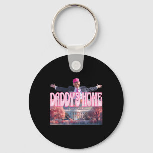 Home Echte Donald Roze Preppy Edgy Goed Man Trump Sleutelhanger