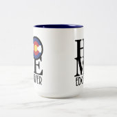 HOME Edgewater Colorado 15oz Tweekleurige Koffiemok (Center)
