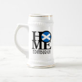 HOME Edinburgh Scotland Beer Stein Bierpul (Links)