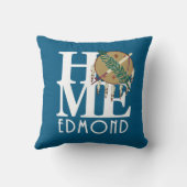 HOME Edmond Oklahoma Kussen (Achterkant)