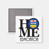 HOME Edmonton Alberta Magneet (Voorkant / Achterkant)