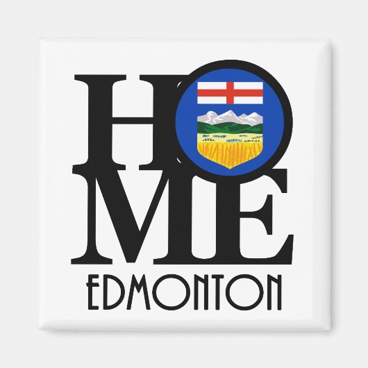HOME Edmonton Alberta Magneet (Voorkant)
