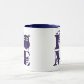 Home Eigen vleermuizen Spinnen Geesten Halloween Mok (Midden)