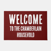 Home Eigenaar Welkom Deurmat (Voorkant)