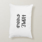 Home Elegant Thuis Kussen in Zwart en Wit (Achterkant (Verticaal))