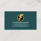 Home Elektricien Power Plug Wiring Visitekaartje (Achterkant)