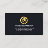 Home Elektrisch Circuit Lijst Elektricien Visitekaartje (Achterkant)