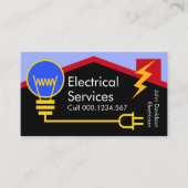 Home Elektrische Kabelbouw Visitekaartje (Voorkant)