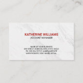 Home en heuvels pictogram | Onroerend goed Visitekaartje (Achterkant)