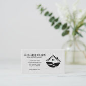 Home en Heuvels pictogram Visitekaartje (Staand voorkant)