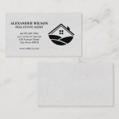 Home en Heuvels pictogram Visitekaartje (Voorkant / Achterkant)