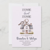 HOME EN KEY HOUSE WARMING UITNODIGING (Voorkant)