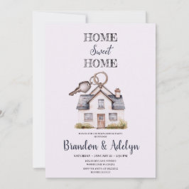 HOME EN KEY HOUSE WARMING UITNODIGING