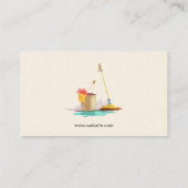 Home en zakelijke schoonmaak visitekaartje (Achterkant)