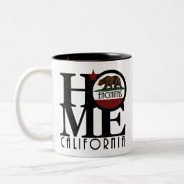 HOME Encinitas 11oz koffie-Mok Tweekleurige Koffiemok
