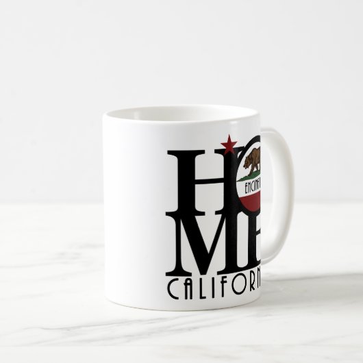HOME Encinitas 11oz Koffiemok (Voorkant rechts)