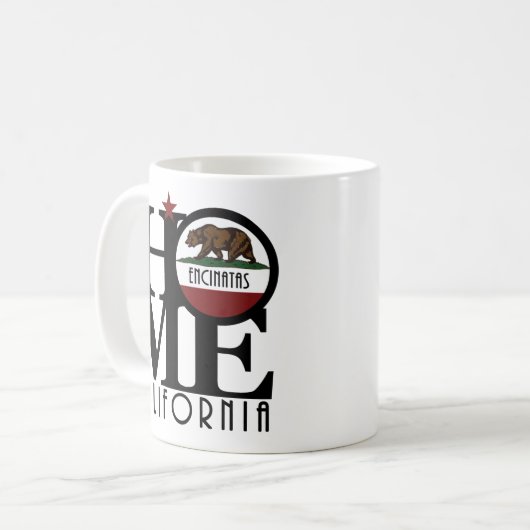 HOME Encinitas 11oz Koffiemok (Voorkant links)