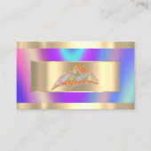 Home Estate Agency QR Code Logo Holograaf Visitekaartje (Voorkant)