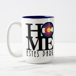 HOME Estes Park 15oz Tweekleurige Koffiemok