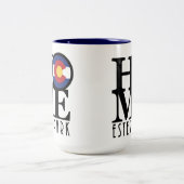 HOME Estes Park 15oz Tweekleurige Koffiemok (Center)