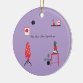 Home Esthetische DIY Design voor vrouwen Keramisch Ornament (Links)