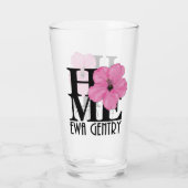 HOME Ewa Gentry roze Glas (Achterkant)