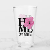 HOME Ewa Gentry roze Glas (Voorkant)