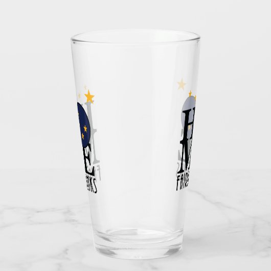 HOME Fairbanks Alaska Glas (Rechts)