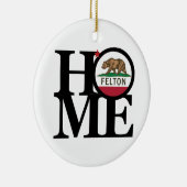 HOME Felton CA Keramisch Ornament (Rechts)