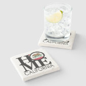 HOME Felton California Stenen Onderzetter (Zijkant)