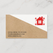 Home Fitness Logo Visitekaartje (Achterkant)