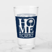 HOME Florence South Carolina Glas (Achterkant)