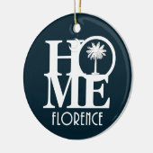 Home Florence, South Carolina Keramisch Ornament (Links)