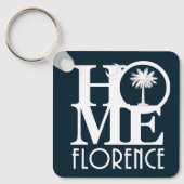 Home Florence, South Carolina Sleutelhanger (Voorkant)