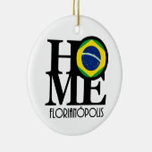 HOME Florianópolis Keramisch Ornament (Rechts)