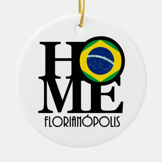 HOME Florianópolis Keramisch Ornament (Voorkant)