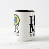 HOME Florianópolis Tweekleurige Koffiemok (Center)