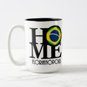 HOME Florianópolis Tweekleurige Koffiemok (Links)