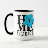 HOME Florida Blue Hibiscus 15oz Mok (Links)