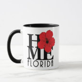HOME Florida Red Hibiscus 11oz Mok (Links)