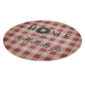 "Home for the Feestdagen" Roodspeldenfeestdag Snijplank (Hoek)