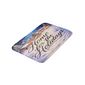 'Home for the Holidays' Bath Mat (Gekanteld)